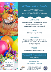 Carnevale a tavola